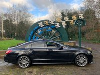 USED 2016 66 MERCEDES-BENZ CLS CLASS 2.1 CLS220 D AMG LINE PREMIUM 4d 174 BHP CLS COUPE AUTOMATIC - COMMAND HDD SATELLITE NAVIGATION - FULL STONE HIDE/LEATHER - AMG STYLING/19 INCH UPGRADE ALLOYS - 1 FORMER KEEPER - FULL MERCEDES HISTORY