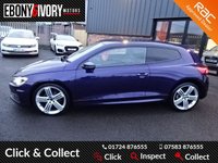 USED 2015 65 VOLKSWAGEN SCIROCCO 2.0 R LINE TDI BLUEMOTION TECHNOLOGY 2d 150 BHP EXCELLENT EXAMPLE+FULLY SERVICED+1 YEAR MOT+BREAKDOWN COVER