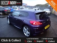 USED 2015 65 VOLKSWAGEN SCIROCCO 2.0 R LINE TDI BLUEMOTION TECHNOLOGY 2d 150 BHP EXCELLENT EXAMPLE+FULLY SERVICED+1 YEAR MOT+BREAKDOWN COVER