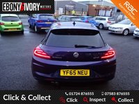 USED 2015 65 VOLKSWAGEN SCIROCCO 2.0 R LINE TDI BLUEMOTION TECHNOLOGY 2d 150 BHP EXCELLENT EXAMPLE+FULLY SERVICED+1 YEAR MOT+BREAKDOWN COVER