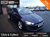 USED 2015 65 VOLKSWAGEN SCIROCCO 2.0 R LINE TDI BLUEMOTION TECHNOLOGY 2d 150 BHP EXCELLENT EXAMPLE+FULLY SERVICED+1 YEAR MOT+BREAKDOWN COVER