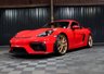 USED 2021 71 PORSCHE 718 4.0 CAYMAN GT4 PDK 2d 415 BHP RARE PORSCHE CAYMAN GT4 WITH PDK GEARBOX.  LIGHTWEIGHT MID ENGINED SPORTS CAR.  THE BEST SPORTS CAR ON THE MARKET TODAY?