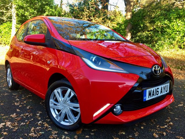 2016 16 Toyota Aygo 1.0 VVT-I X-PRESSION 5d 69 BHP ONLY 22,500 MILES//SATNAV//REVERSE CAMERA//ALLOYS//AIRCON//BLUETOOTH