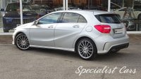 USED 2013 63 MERCEDES-BENZ A-CLASS 1.6 A200 BLUEEFFICIENCY AMG SPORT 5d 156 BHP 