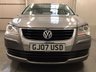 USED 2007 07 VOLKSWAGEN TOURAN 1.4 SE TSI DSG 5d 140 BHP ONLY 62,000 MILES, AUTOMATIC