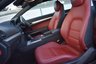 USED 2011 11 MERCEDES-BENZ E-CLASS 2.1 E220 CDI BLUEEFFICIENCY SPORT 2d 170 BHP BLCK WITH FLAMENCO RED LEATHER.