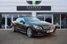 USED 2011 11 MERCEDES-BENZ E-CLASS 2.1 E220 CDI BLUEEFFICIENCY SPORT 2d 170 BHP BLCK WITH FLAMENCO RED LEATHER.