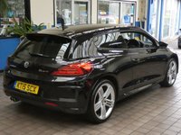 USED 2015 M VOLKSWAGEN SCIROCCO 2.0 R LINE TDI BLUEMOTION TECHNOLOGY 2d 182 BHP STUNNING EXAMPLE &pound;30 ROAD TAX SAT NAV LEATHER HEATED SEATS PARKING SENSORS