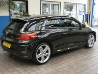 USED 2015 M VOLKSWAGEN SCIROCCO 2.0 R LINE TDI BLUEMOTION TECHNOLOGY 2d 182 BHP STUNNING EXAMPLE &pound;30 ROAD TAX SAT NAV LEATHER HEATED SEATS PARKING SENSORS