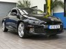 USED 2015 M VOLKSWAGEN SCIROCCO 2.0 R LINE TDI BLUEMOTION TECHNOLOGY 2d 182 BHP STUNNING EXAMPLE &pound;30 ROAD TAX SAT NAV LEATHER HEATED SEATS PARKING SENSORS