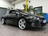 USED 2015 M VOLKSWAGEN SCIROCCO 2.0 R LINE TDI BLUEMOTION TECHNOLOGY 2d 182 BHP STUNNING EXAMPLE &pound;30 ROAD TAX SAT NAV LEATHER HEATED SEATS PARKING SENSORS