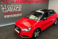 USED 2013 63 AUDI A1 1.4 SPORTBACK TFSI AMPLIFIED EDITION 5d 121 BHP SLINE SPEC CAR BLACK/SILVER  ALLOY