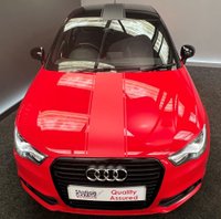 USED 2013 63 AUDI A1 1.4 SPORTBACK TFSI AMPLIFIED EDITION 5d 121 BHP SLINE SPEC CAR BLACK/SILVER  ALLOY