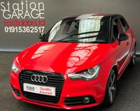USED 2013 63 AUDI A1 1.4 SPORTBACK TFSI AMPLIFIED EDITION 5d 121 BHP SLINE SPEC CAR BLACK/SILVER  ALLOY