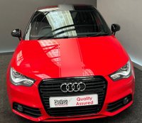 USED 2013 63 AUDI A1 1.4 SPORTBACK TFSI AMPLIFIED EDITION 5d 121 BHP SLINE SPEC CAR BLACK/SILVER  ALLOY