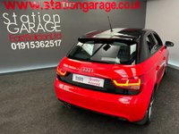 USED 2013 63 AUDI A1 1.4 SPORTBACK TFSI AMPLIFIED EDITION 5d 121 BHP SLINE SPEC CAR BLACK/SILVER  ALLOY