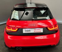 USED 2013 63 AUDI A1 1.4 SPORTBACK TFSI AMPLIFIED EDITION 5d 121 BHP SLINE SPEC CAR BLACK/SILVER  ALLOY