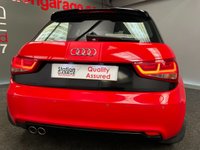 USED 2013 63 AUDI A1 1.4 SPORTBACK TFSI AMPLIFIED EDITION 5d 121 BHP SLINE SPEC CAR BLACK/SILVER  ALLOY