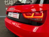 USED 2013 63 AUDI A1 1.4 SPORTBACK TFSI AMPLIFIED EDITION 5d 121 BHP SLINE SPEC CAR BLACK/SILVER  ALLOY
