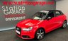 USED 2013 63 AUDI A1 1.4 SPORTBACK TFSI AMPLIFIED EDITION 5d 121 BHP SLINE SPEC CAR BLACK/SILVER  ALLOY