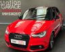 USED 2013 63 AUDI A1 1.4 SPORTBACK TFSI AMPLIFIED EDITION 5d 121 BHP SLINE SPEC CAR BLACK/SILVER  ALLOY