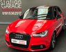 USED 2013 63 AUDI A1 1.4 SPORTBACK TFSI AMPLIFIED EDITION 5d 121 BHP SLINE SPEC CAR BLACK/SILVER  ALLOY