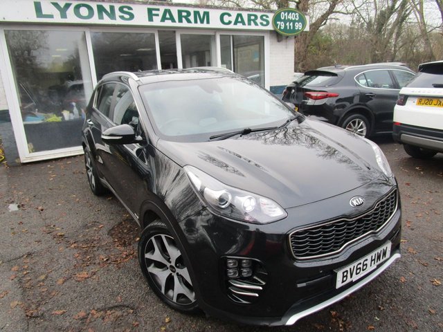 2016 66 Kia Sportage 2.0 CRDI GT-LINE 5d 134 BHP AUTOMATIC ALL WHEEL DRIVE