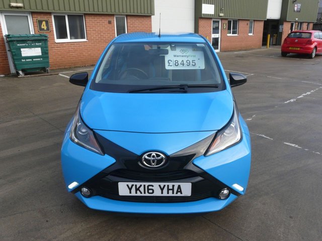 2016 16 Toyota Aygo 1.0 VVT-I X-CITE 2 5d 69 BHP