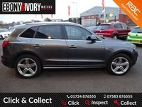 USED 2015 15 AUDI Q5 2.0 TDI QUATTRO S LINE PLUS S/S 5d 175 BHP EXCELLENT EXAMPLE+FULLY SERVICED+1 YEAR MOT+BREAKDOWN COVER