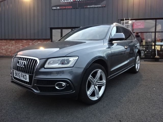 2015 15 Audi Q5 2.0 TDI QUATTRO S LINE PLUS S/S 5d 175 BHP