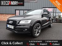 USED 2016 65 AUDI Q5 2.0 TDI QUATTRO S LINE PLUS 5d 187 BHP FULL AUDI SERVICE HISTORY + 1 YEAR MOT AND BREAKDOWN COVER
