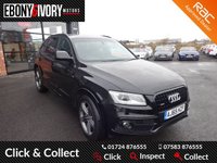 USED 2016 65 AUDI Q5 2.0 TDI QUATTRO S LINE PLUS 5d 187 BHP FULL AUDI SERVICE HISTORY + 1 YEAR MOT AND BREAKDOWN COVER