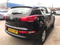 USED 2014 64 KIA SPORTAGE 1.6 1 5d 133 BHP 12 MONTHS MOT HPI CLEAR 2 KEYS