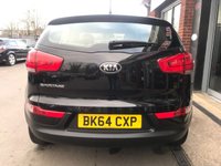USED 2014 64 KIA SPORTAGE 1.6 1 5d 133 BHP 12 MONTHS MOT HPI CLEAR 2 KEYS