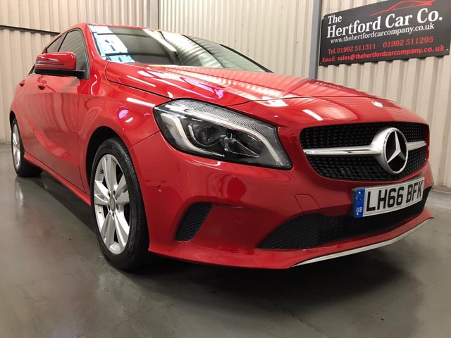 2016 66 Mercedes-Benz A-Class 1.6 A 160 SPORT PREMIUM 5d 102 BHP