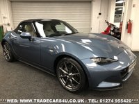 USED 2016 16 MAZDA MX-5 2.0 SPORT NAV 2d 158 BHP FREE UK DELIVERY*VIDEO AVAILABLE* FINANCE ARRANGED* PART EX*HPI CLEAR