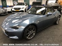 USED 2016 16 MAZDA MX-5 2.0 SPORT NAV 2d 158 BHP FREE UK DELIVERY*VIDEO AVAILABLE* FINANCE ARRANGED* PART EX*HPI CLEAR