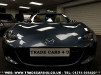 USED 2016 16 MAZDA MX-5 2.0 SPORT NAV 2d 158 BHP FREE UK DELIVERY*VIDEO AVAILABLE* FINANCE ARRANGED* PART EX*HPI CLEAR