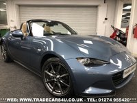 USED 2016 16 MAZDA MX-5 2.0 SPORT NAV 2d 158 BHP FREE UK DELIVERY*VIDEO AVAILABLE* FINANCE ARRANGED* PART EX*HPI CLEAR