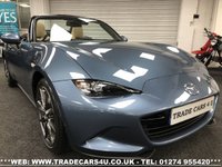 USED 2016 16 MAZDA MX-5 2.0 SPORT NAV 2d 158 BHP FREE UK DELIVERY*VIDEO AVAILABLE* FINANCE ARRANGED* PART EX*HPI CLEAR
