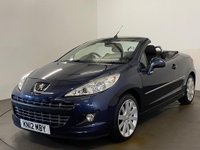 USED 2012 12 PEUGEOT 207 1.6 CC ALLURE 2d 120 BHP Attractive Automatic Convertible