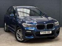 USED 2018 68 BMW X3 3.0 XDRIVE30D M SPORT 5d 261 BHP PRO NAV - CAMERA - LEATHER