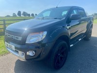 USED 2012 62 FORD RANGER 3.2 LIMITED 4X4 DCB TDCI 4d 197 BHP *Truck Man Top - TowBar - Reversing Camera - Arches*