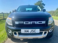 USED 2012 62 FORD RANGER 3.2 LIMITED 4X4 DCB TDCI 4d 197 BHP *Truck Man Top - TowBar - Reversing Camera - Arches*