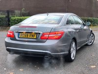 USED 2009 59 MERCEDES-BENZ E-CLASS 3.0 E350 CDI BLUEEFFICIENCY SPORT 2d 231 BHP 