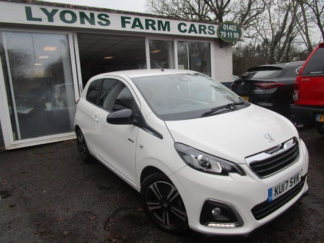 2017 17 Peugeot 108 1.2 PURETECH GT LINE 3d 82 BHP