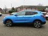 USED 2017 67 NISSAN QASHQAI 1.5 DCI TEKNA 5d 108 BHP Finished in VIVID BLUE METALLIC with contrasting EBONY BLACK LEATHER HEATED SEATS. The Qashqai is one of the best selling SUV's around at the moment. This Top of the range edition new shape is comfy, easy to drive and has enough space for 5 adults. Features include, Full heated leather, Sat Nav, Pan Roof, Electric Seats, Auto Park, 360 Reverse Cameras, B/Tooth and much more. Dealer serviced at 21105 miles, 39469 miles, 60417 miles, and at 71652 miles.