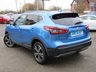 USED 2017 67 NISSAN QASHQAI 1.5 DCI TEKNA 5d 108 BHP Finished in VIVID BLUE METALLIC with contrasting EBONY BLACK LEATHER HEATED SEATS. The Qashqai is one of the best selling SUV's around at the moment. This Top of the range edition new shape is comfy, easy to drive and has enough space for 5 adults. Features include, Full heated leather, Sat Nav, Pan Roof, Electric Seats, Auto Park, 360 Reverse Cameras, B/Tooth and much more. Dealer serviced at 21105 miles, 39469 miles, 60417 miles, and at 71652 miles.
