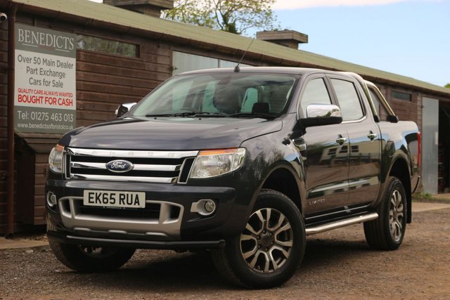 2015 65 Ford Ranger 2.2 LIMITED 4X4 DCB TDCI 4d 148 BHP
