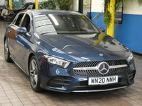 USED 2020 20 MERCEDES-BENZ A-CLASS 1.3 A 200 AMG LINE 5d 161 BHP SAT NAV PART LEATHER CAMERA